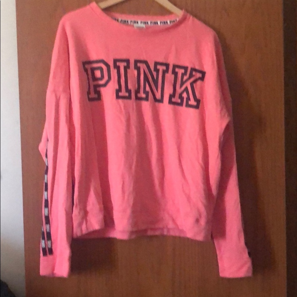 Pink Victoria Secret Sweatshirt